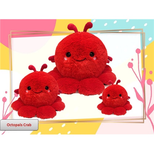 6.5IN OCTOPALS - CRAB