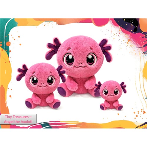 19IN TINY TREASURES - ANGEL THE AXOLOTL