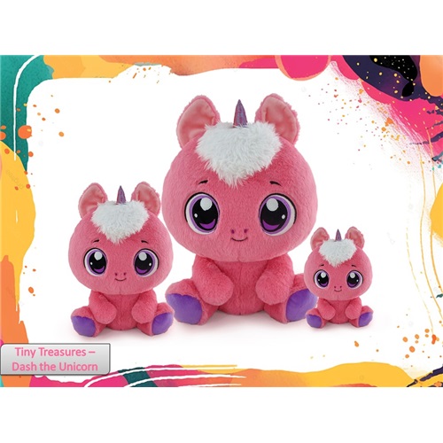 19IN TINY TREASURES - DASH THE UNICORN