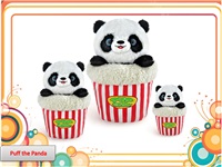 10IN PUP CORN - PUFF THE PANDA