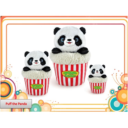 14IN PUP CORN - PUFF THE PANDA