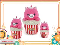 10IN PUP CORN - HOTTY THE UNICORN